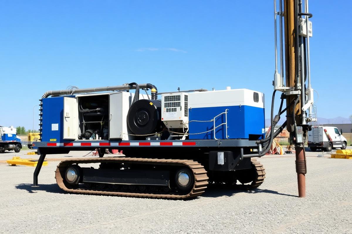 Atlas Copco T3W Hydraulic Drill Rig available for lease from Enloe Leasing