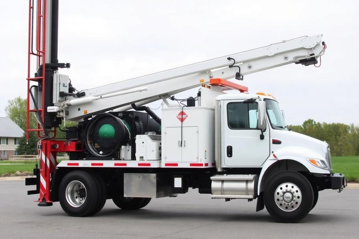 Schramm T685 Deep Hole Drill Rig available for lease from Enloe Leasing